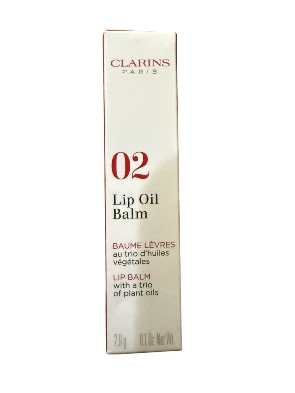 Clarians Lip Oil Balm Hydrating PeptideBalm 0.1 0z